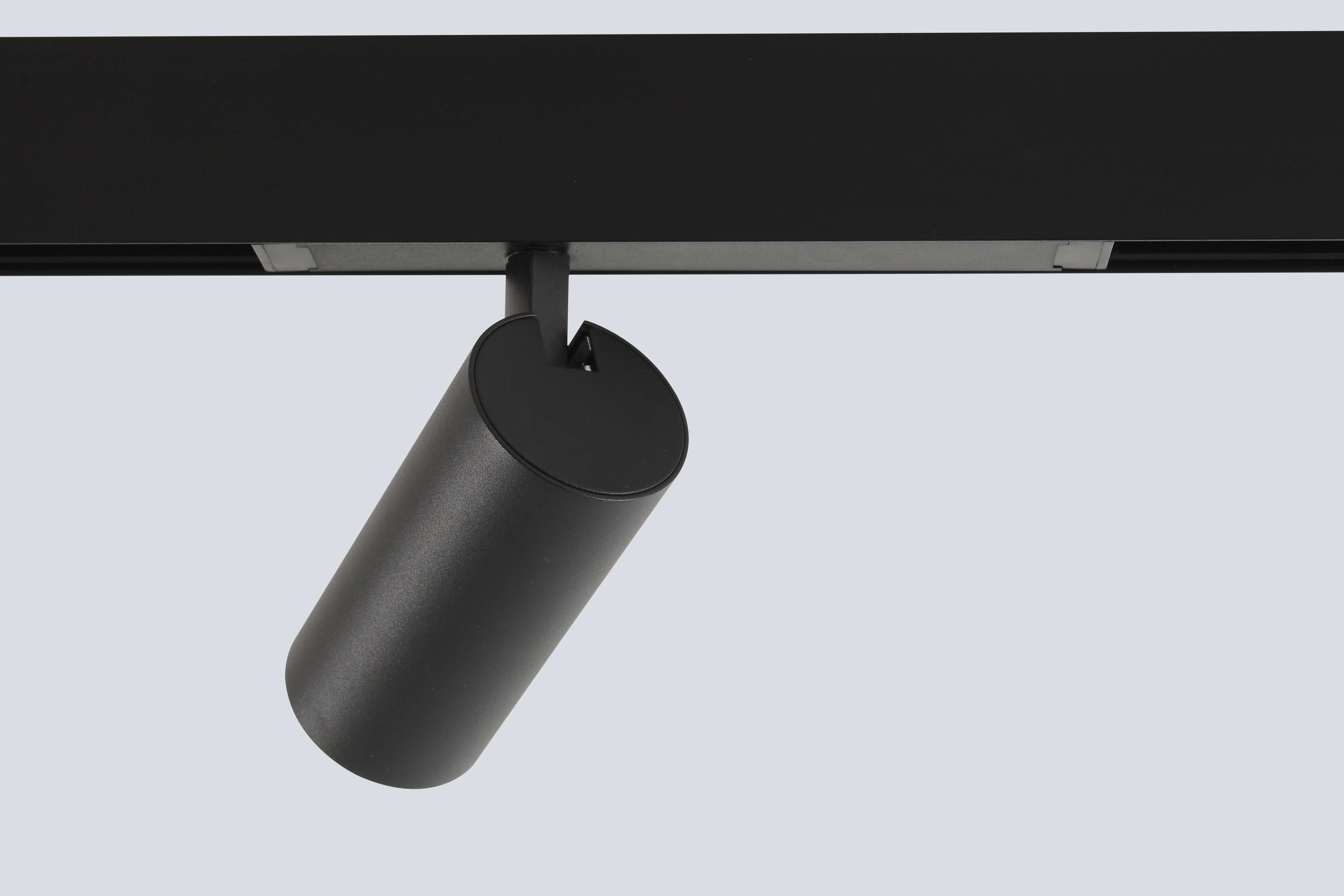 Светильник трековый 220v crystal lux clt 0.35 003 18w bl 4000k